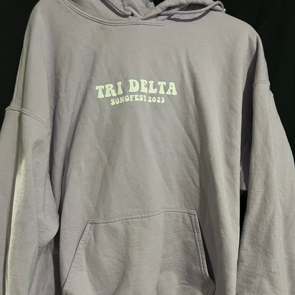 University Tees Tri Delta hoodie